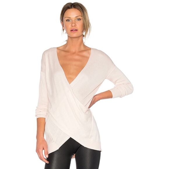 Vimmia NWT Shavasana Reversible Sweater In Peach - Picture 2 of 9